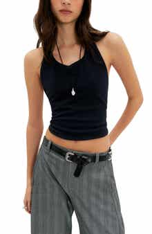 Round Two Crop Halter Top