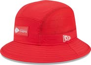 New Era Men's New Era Red Kansas City Chiefs 2025 Sideline Bucket Hat