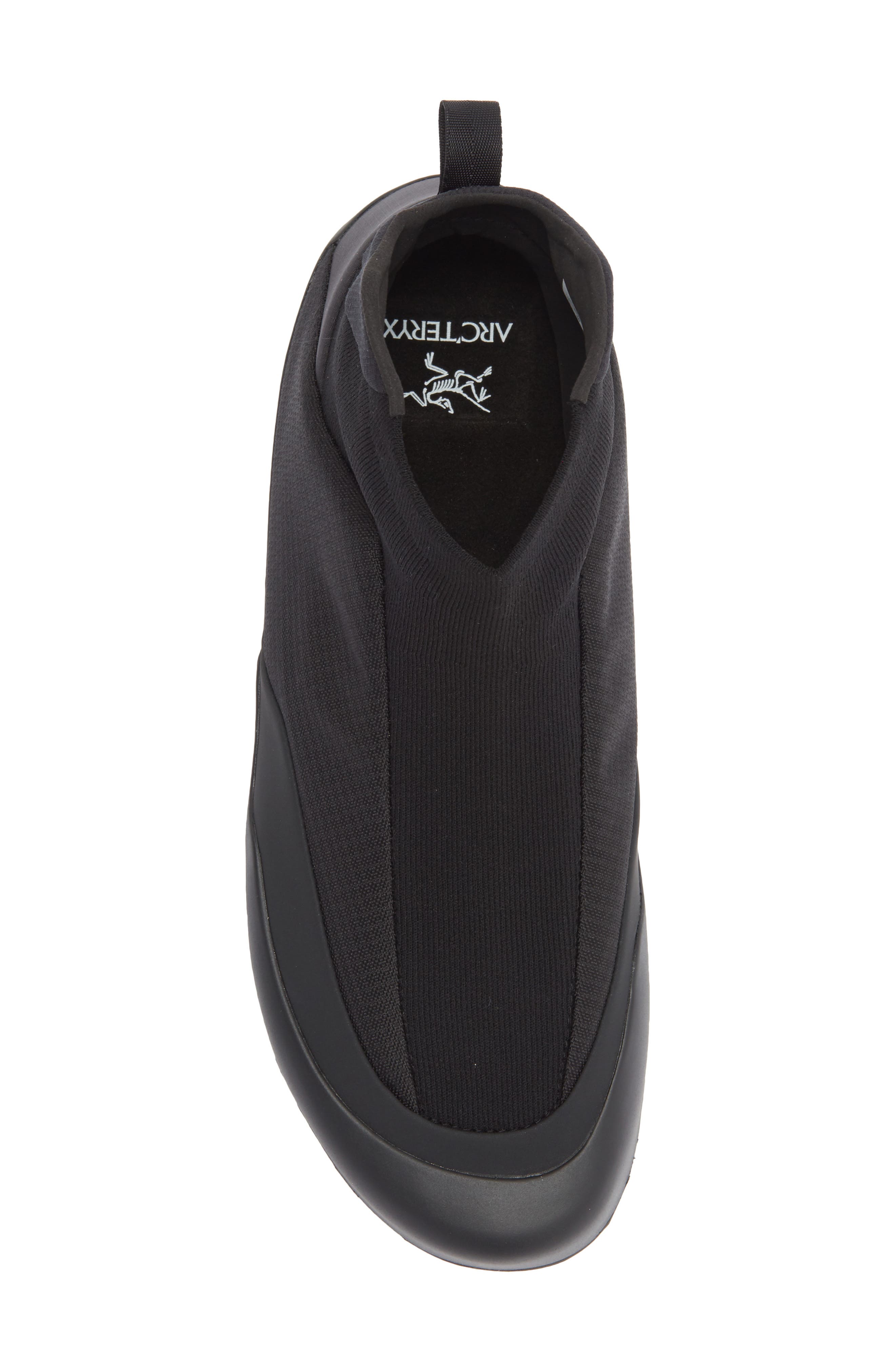 Arc'teryx Kragg Slip-On Running Shoe, Alternate, color, Black / Black