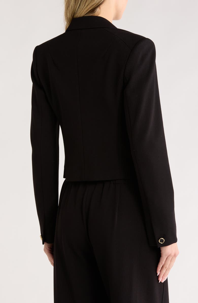rag & bone Elvy Twill Blazer, Alternate, color, Black