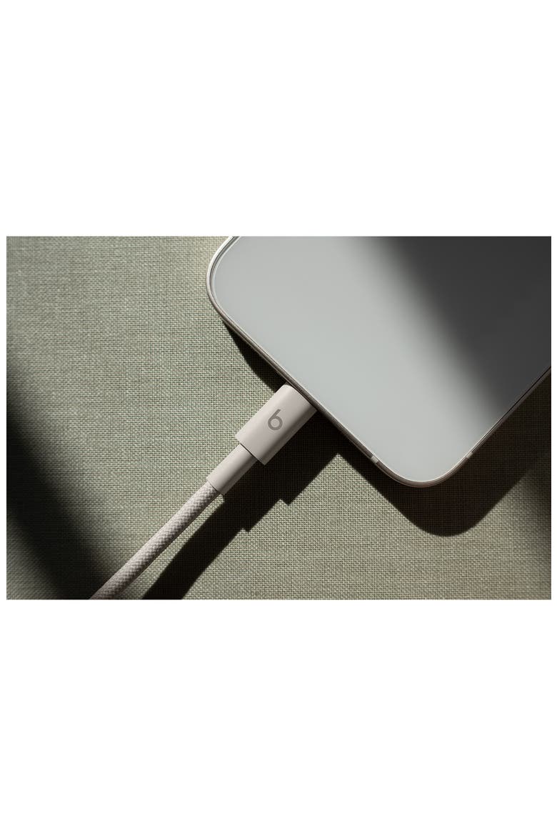 USB-C to USB-C Woven Cable, Alternate, color, SURGE STONE