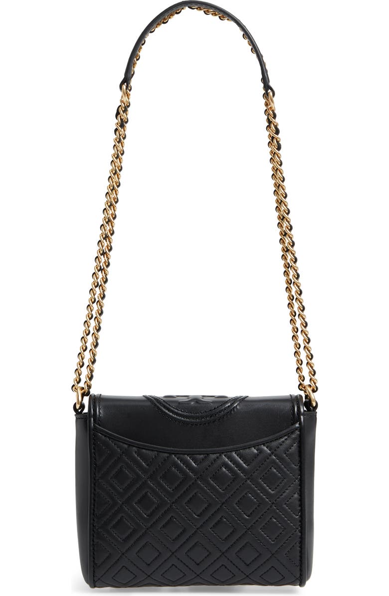 Tory Burch Fleming Quilted Leather Crossbody Bag, Alternate, color,