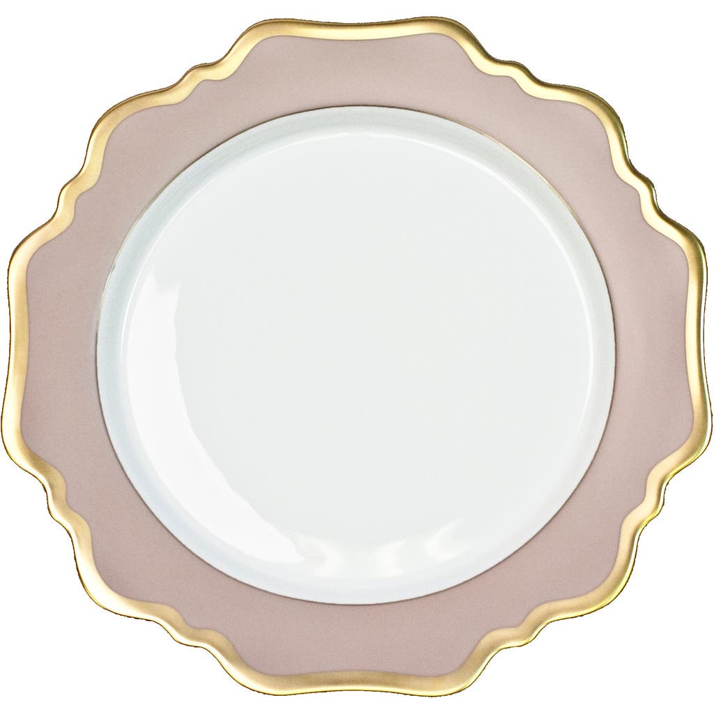 Anna Weatherley Anna's Palette Salad Plate In Dusty Rose