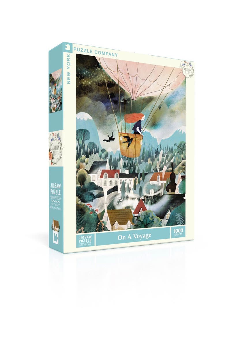 NEW YORK PUZZLE COMPANY On a Voyage 1000 Piece Puzzle, Alternate, color, NO COLOR