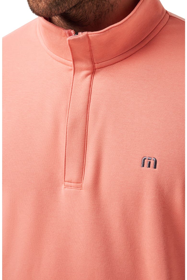 Cloud 2.0 Quarter Zip Pullover, Alternate, color, TERRA COTTA