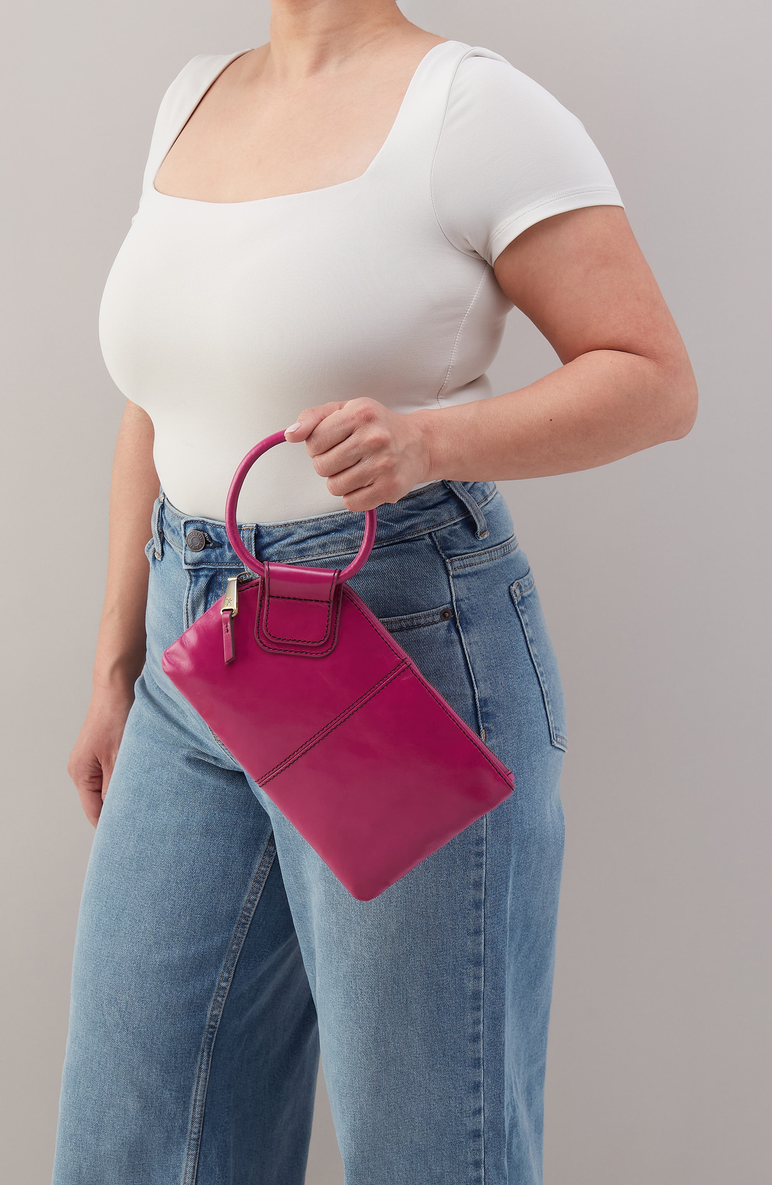 Sable Clutch, Alternate, color, CACTUS FLOWER