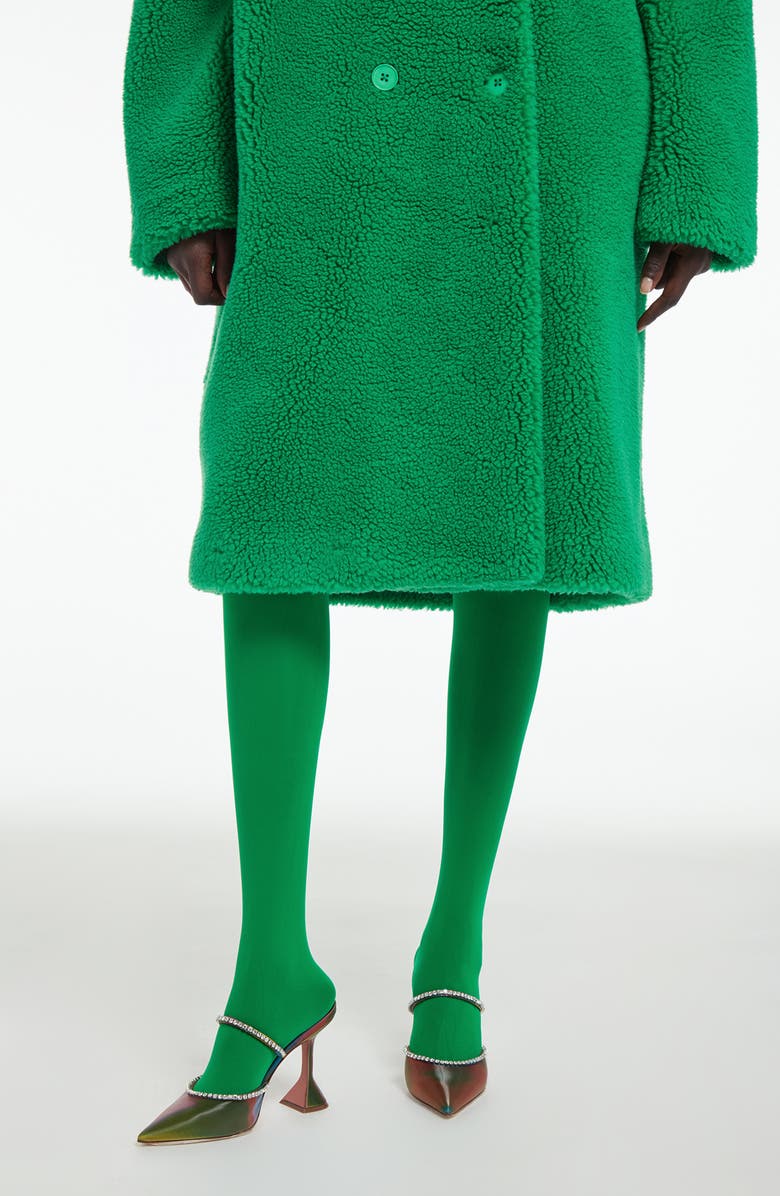 Apparis Dasha Recycled Polyester & Hemp Faux Fur Coat, Alternate, color, 