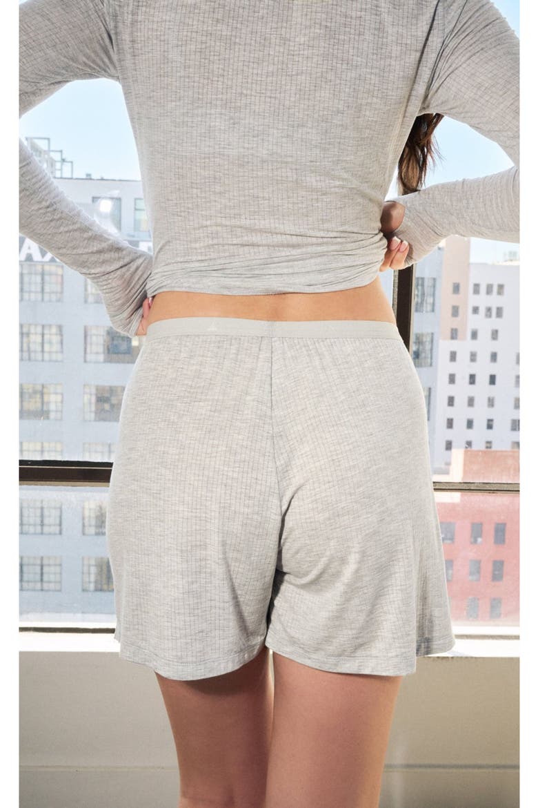 Float Rib Boxer Short, Alternate, color, Stone Marl