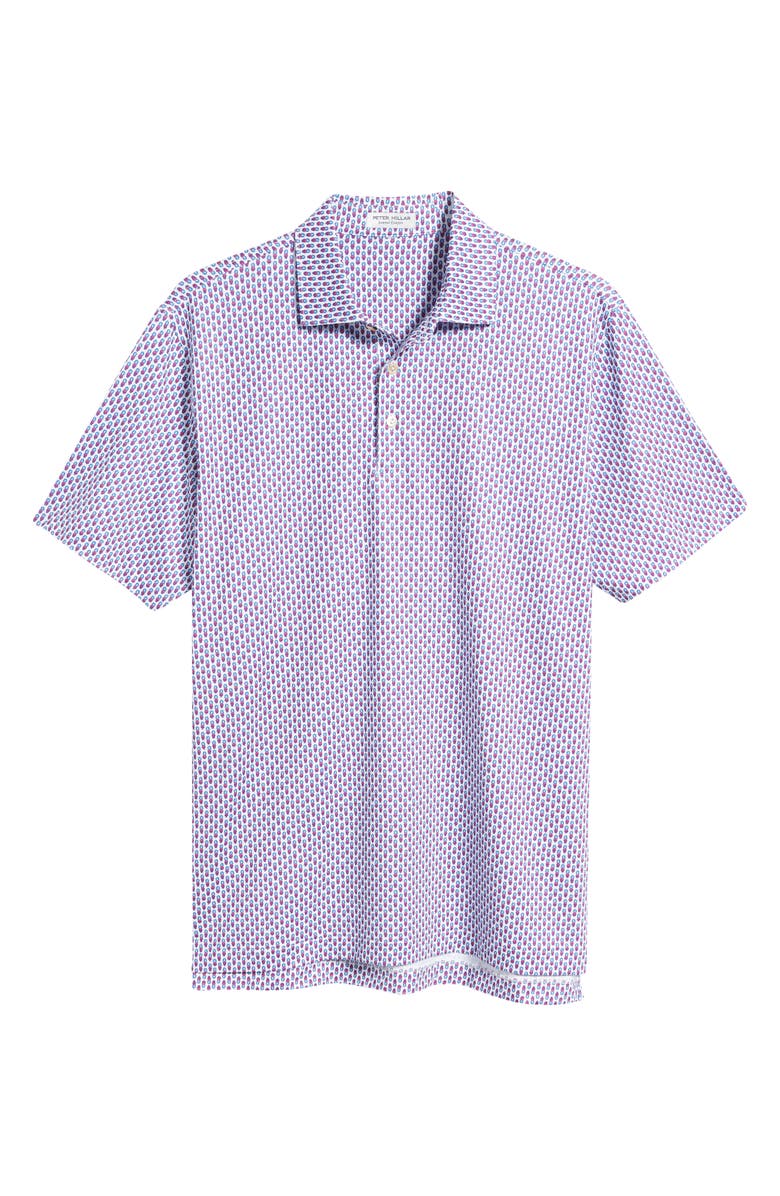 Peter Millar Piña Skullada Performance Jersey Polo, Alternate, color, 