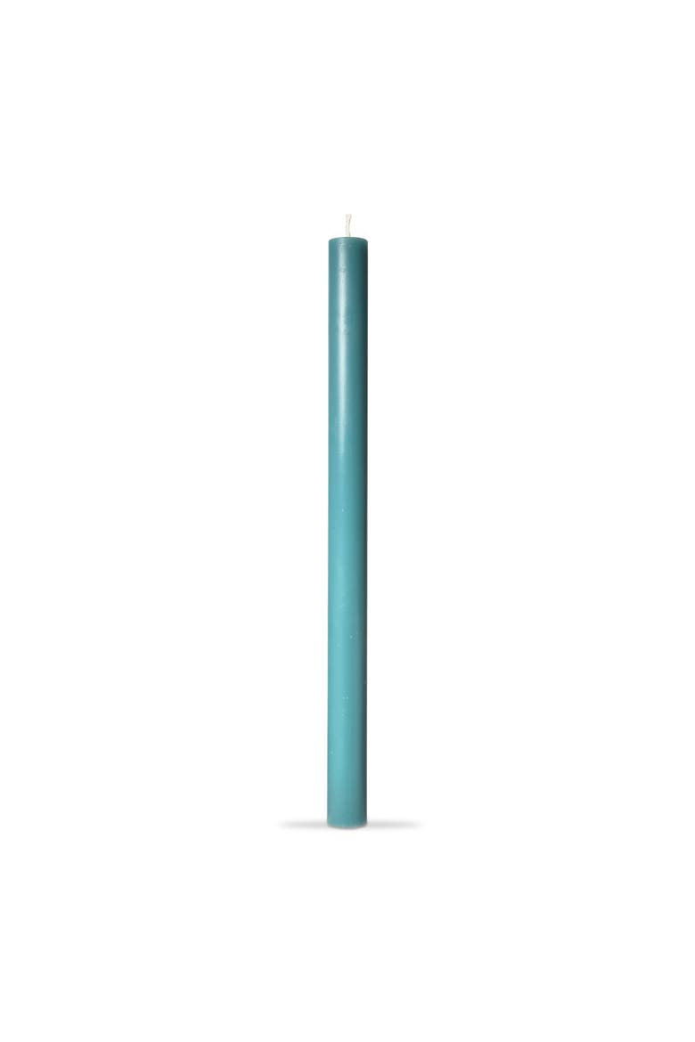 Color Studio Straight Taper Unscented Paraffin Wax Candle, Alternate, color, Blue