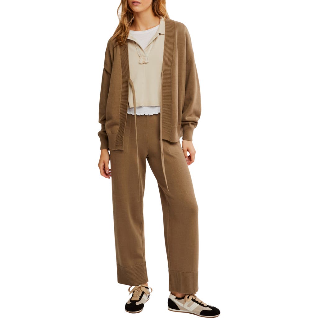Free People Solar Cardigan & Pants Set In Caiman
