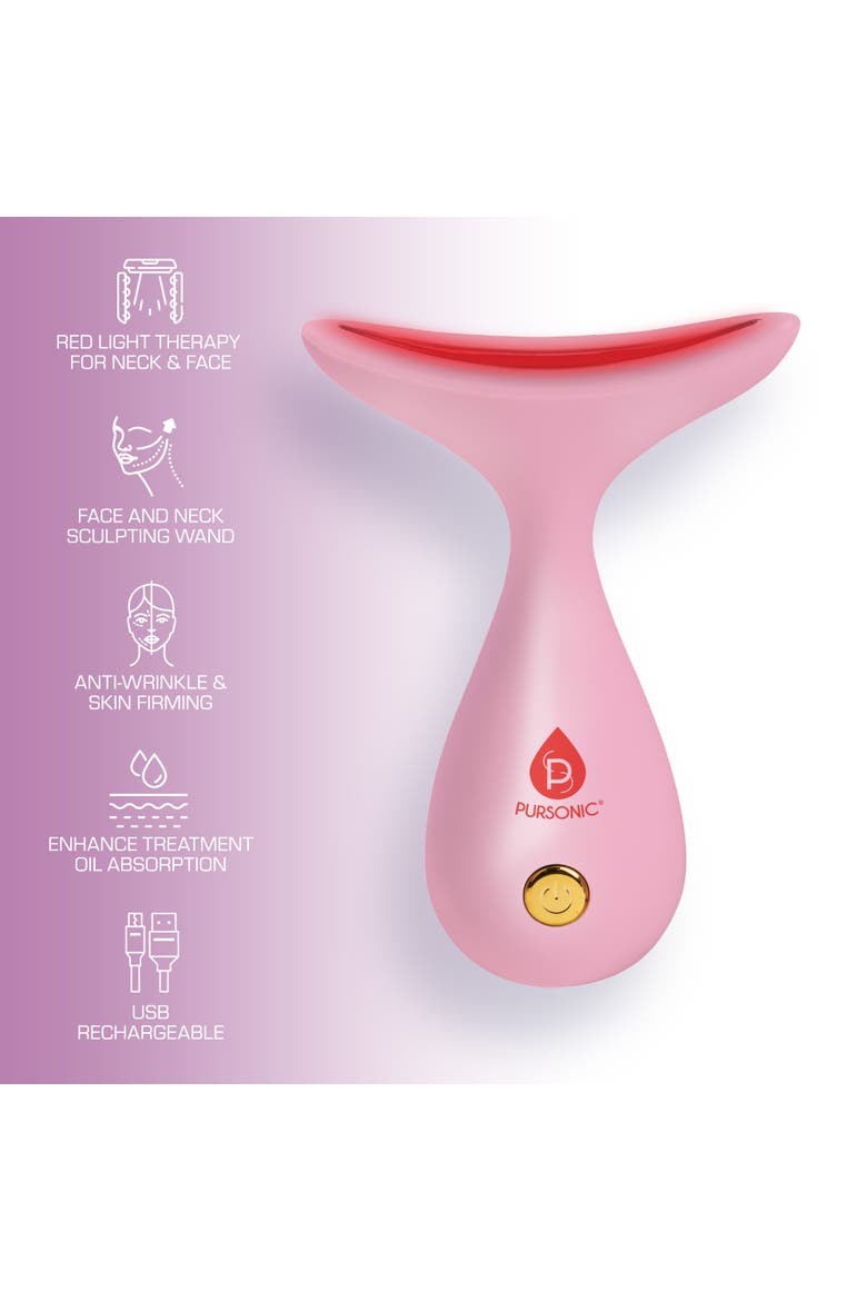 LED Light Therapy Sculpting Wand + Anti-Aging Serum Complete Transformation Set, Alternate, color, Multicolor