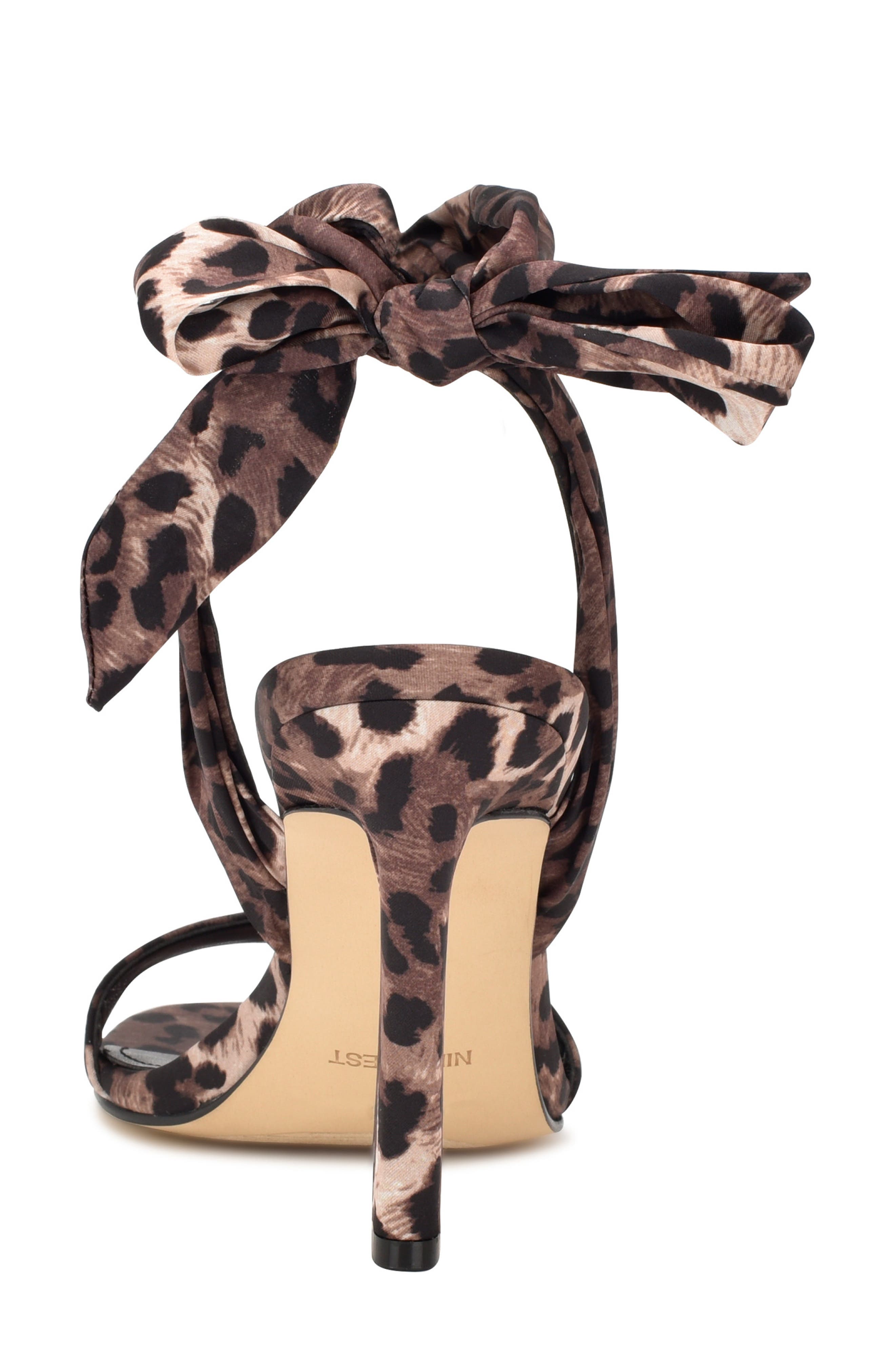 Kelsie Ankle Tie Sandal, Alternate, color, MEDIUM BROWN