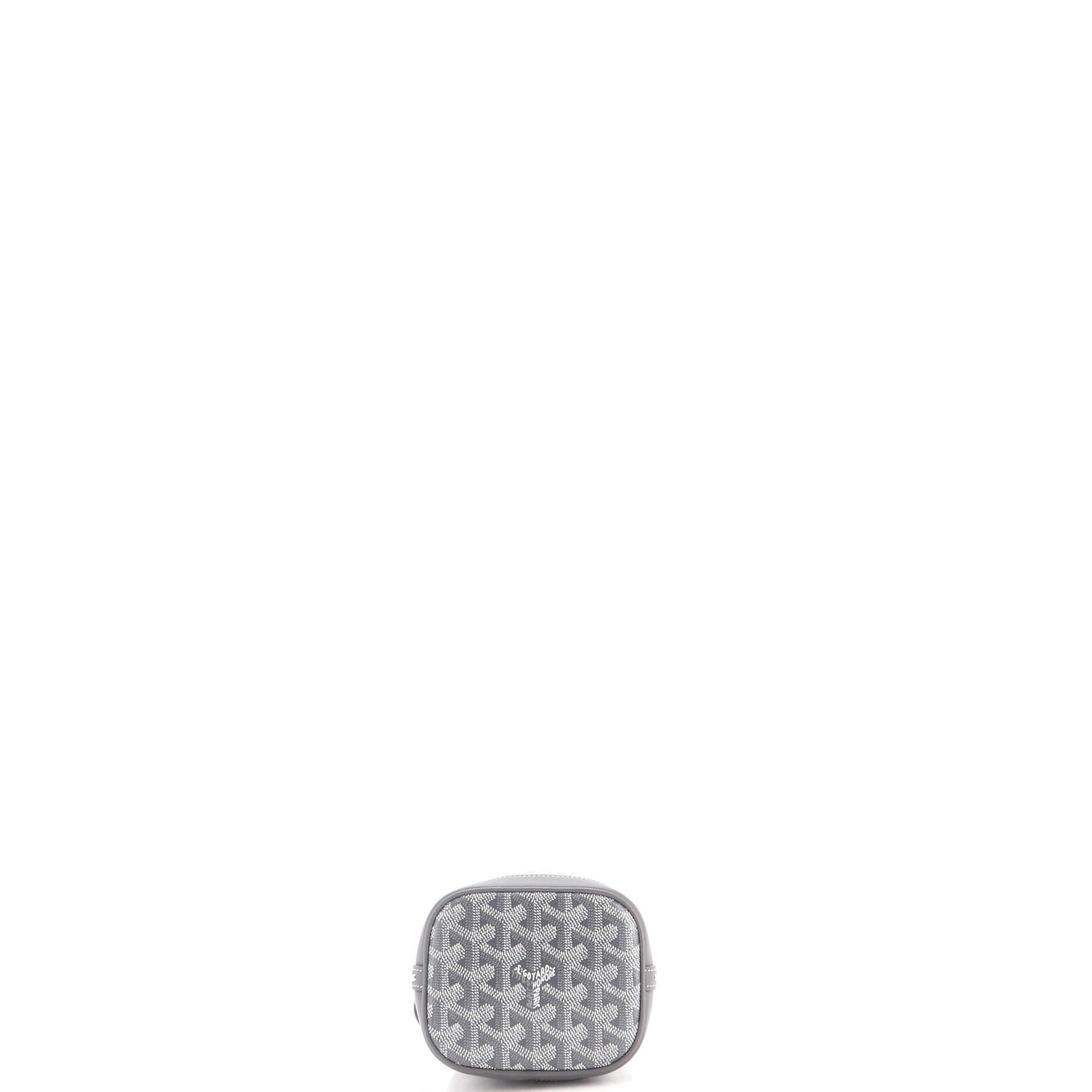 Petit Flot Bucket Bag Coated Canvas Mini, Alternate, color, Grey