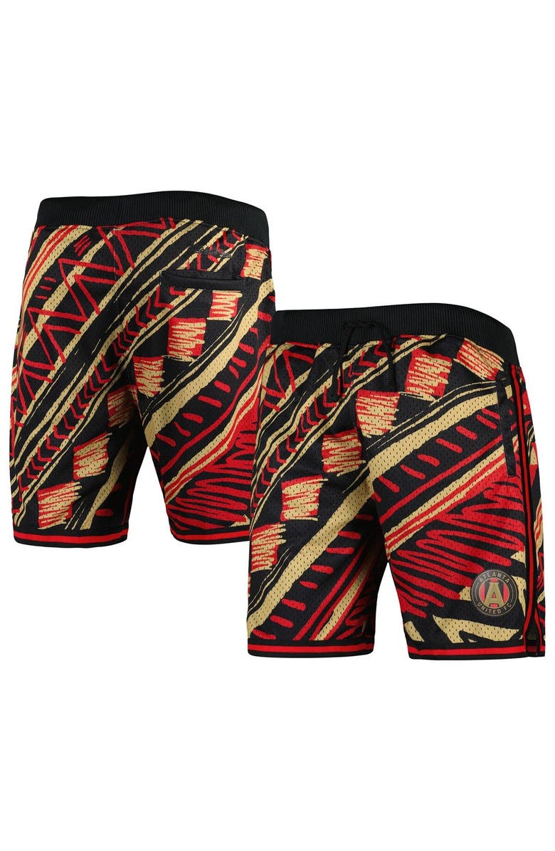Mitchell & Ness Men's Mitchell & Ness Black Atlanta United FC Tribal Fashion Shorts, Main, color, Black