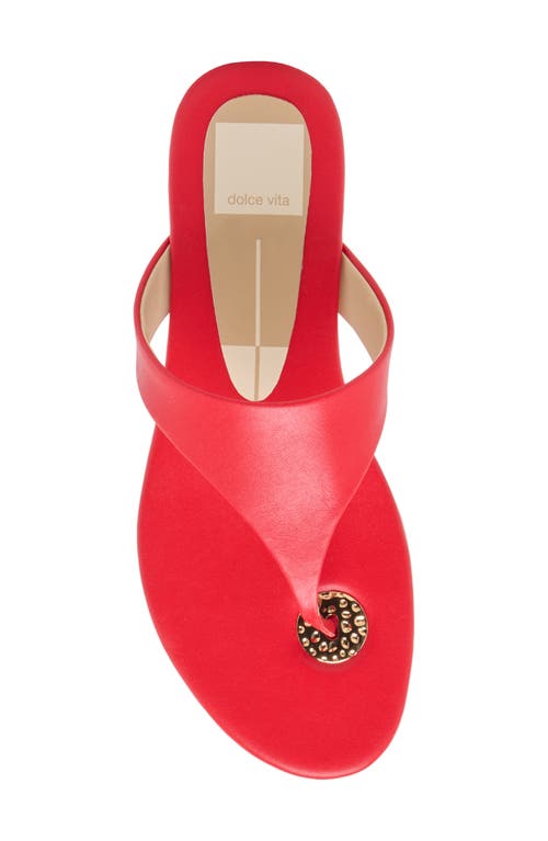 Dolce Vita Kittle Sandal In Red