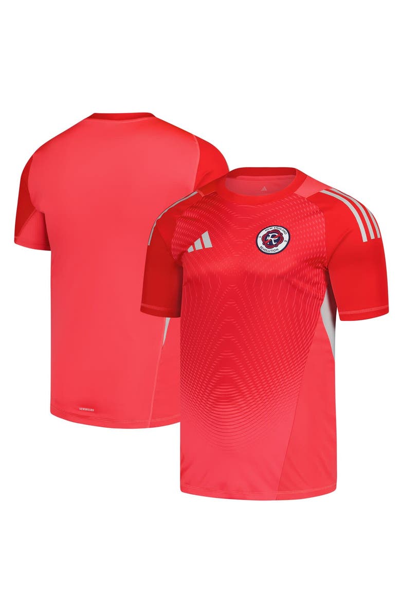 adidas Men's adidas Red New England Revolution 2025 Goalkeeper Jersey, Main, color, 