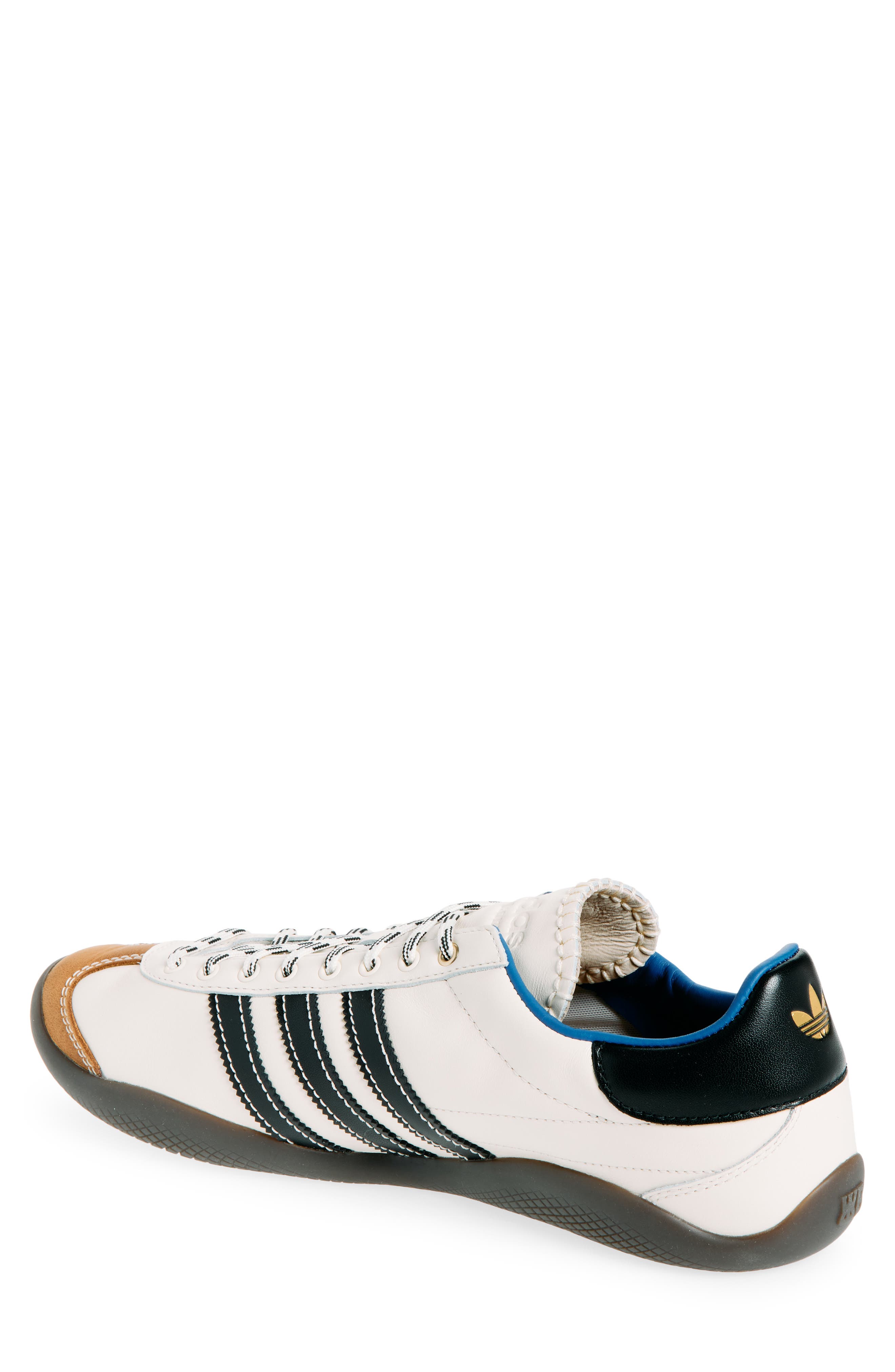 x Wales Bonner Karintha OG Sneaker, Alternate, color, WHITE/ CORE BLACK/ LUSH BLUE