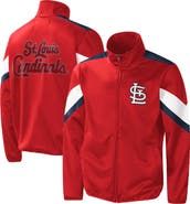 G-III SPORTS BY CARL BANKS Men's G-III Sports by Carl Banks Red St. Louis Cardinals Earned Run Full-Zip Jacket