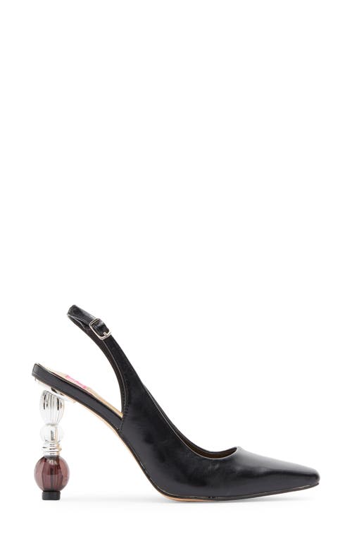 Ashley Kahen Salsa Slingback Pump In Black