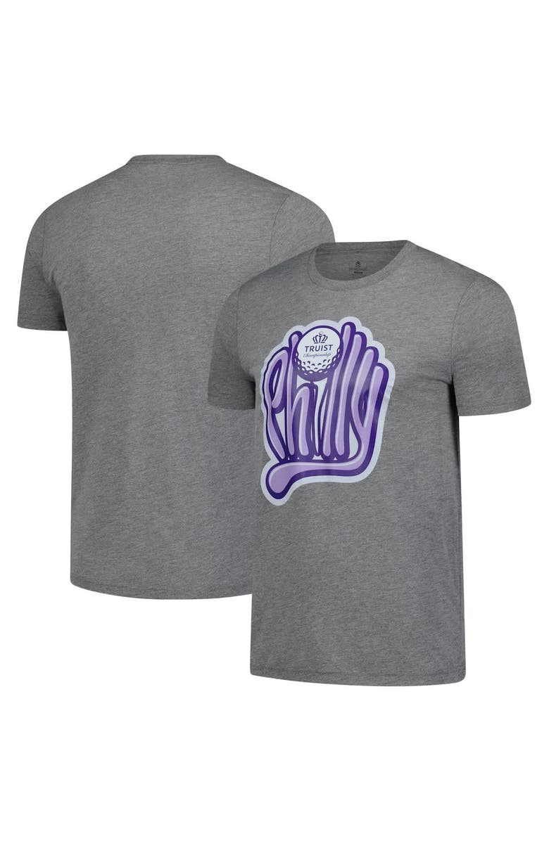 AHEAD Men's Ahead Gray Truist Championship Instant Classic Tri-Blend T-Shirt, Main, color, Gray