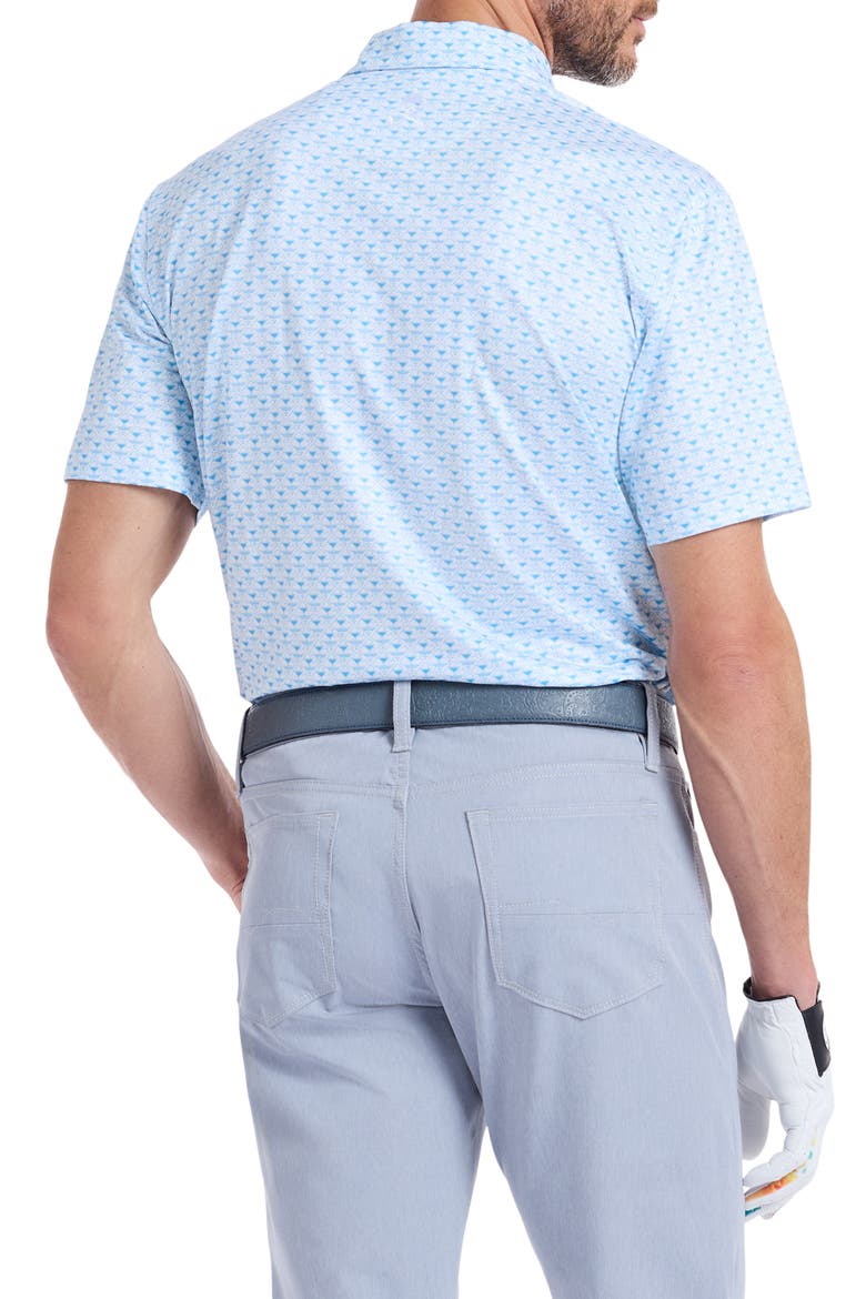 Links & Drinks Performance Golf Polo, Alternate, color, LIGHT BLUE