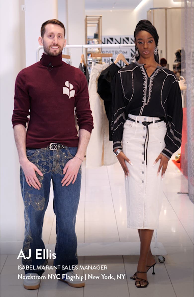 Silvia Leather Belt, sales video thumbnail