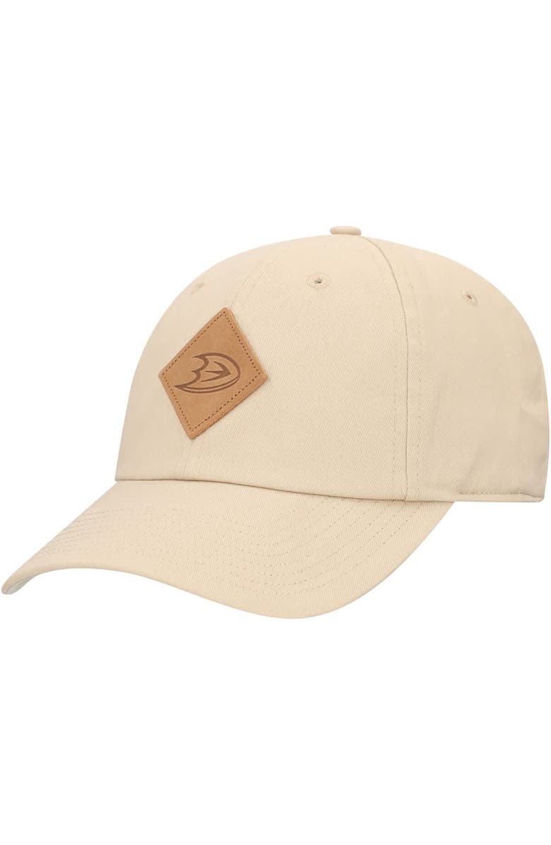 FANATICS Men's Fanatics  Khaki Anaheim Ducks Signature Adjustable Hat, Main, color, Khaki