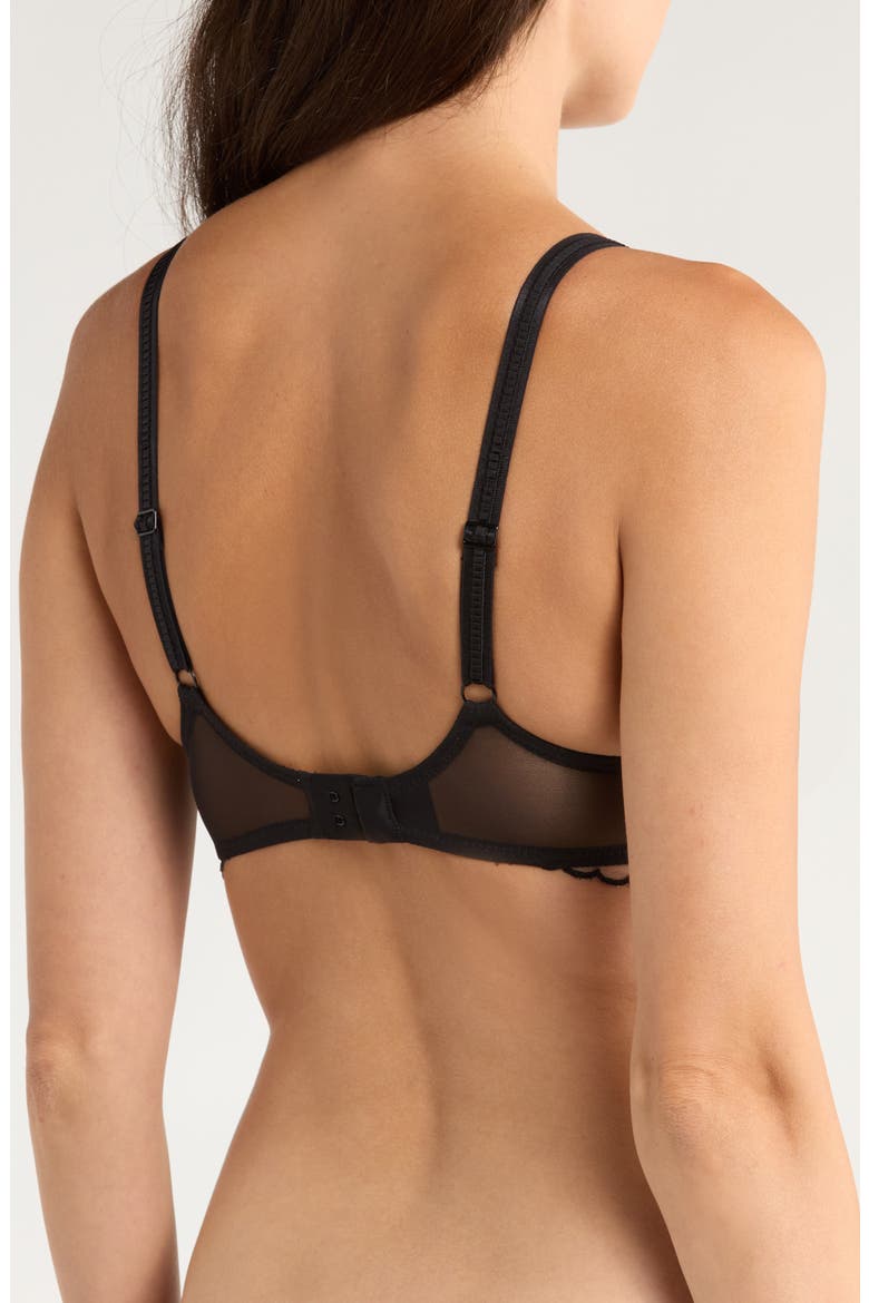 Romance Full Coverage Plunge Bra, Alternate, color, LIGHT TATOO