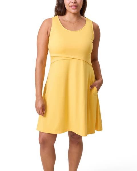 Penelope Crossover Nursing Dress