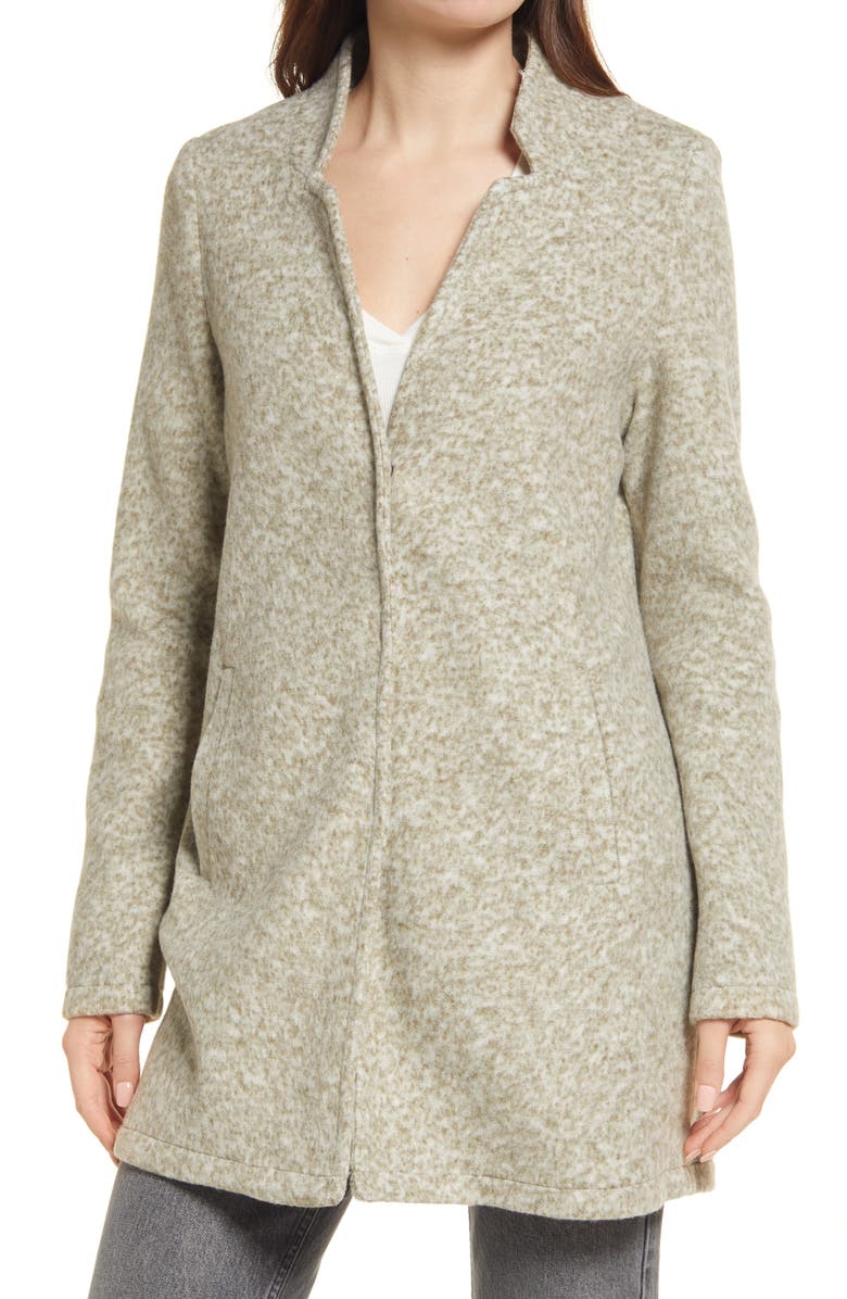 VERO MODA Katrine Brushed Recycled Polyester Blend Jacket, Alternate, color,