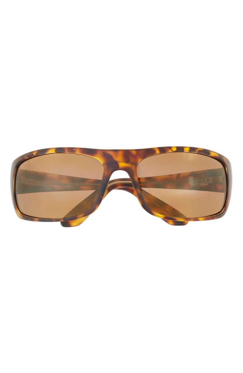 Maui Jim 65mm Core Square Polarized Sunglasses, Main, color, Tortoise Tortoise Bronze