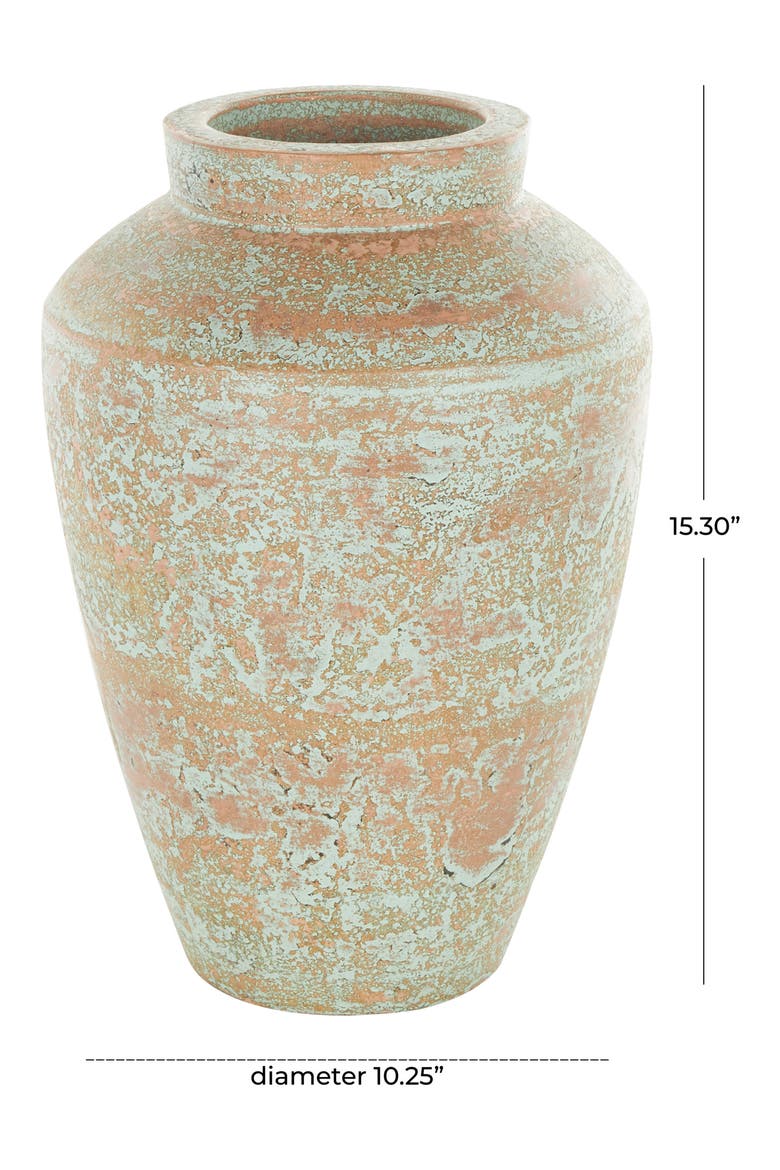 Ceramic Vase, Alternate, color, BROWN