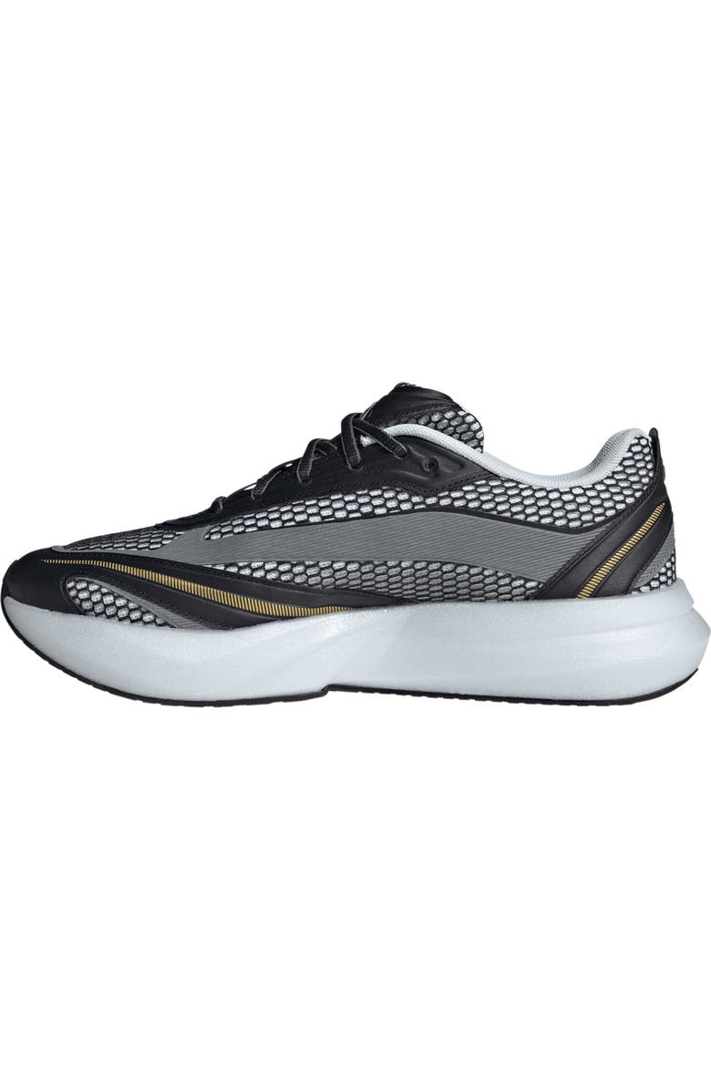 adidas Lightblaze Glow Sneaker, Alternate, color, Core Black/ Matte Gold/ White