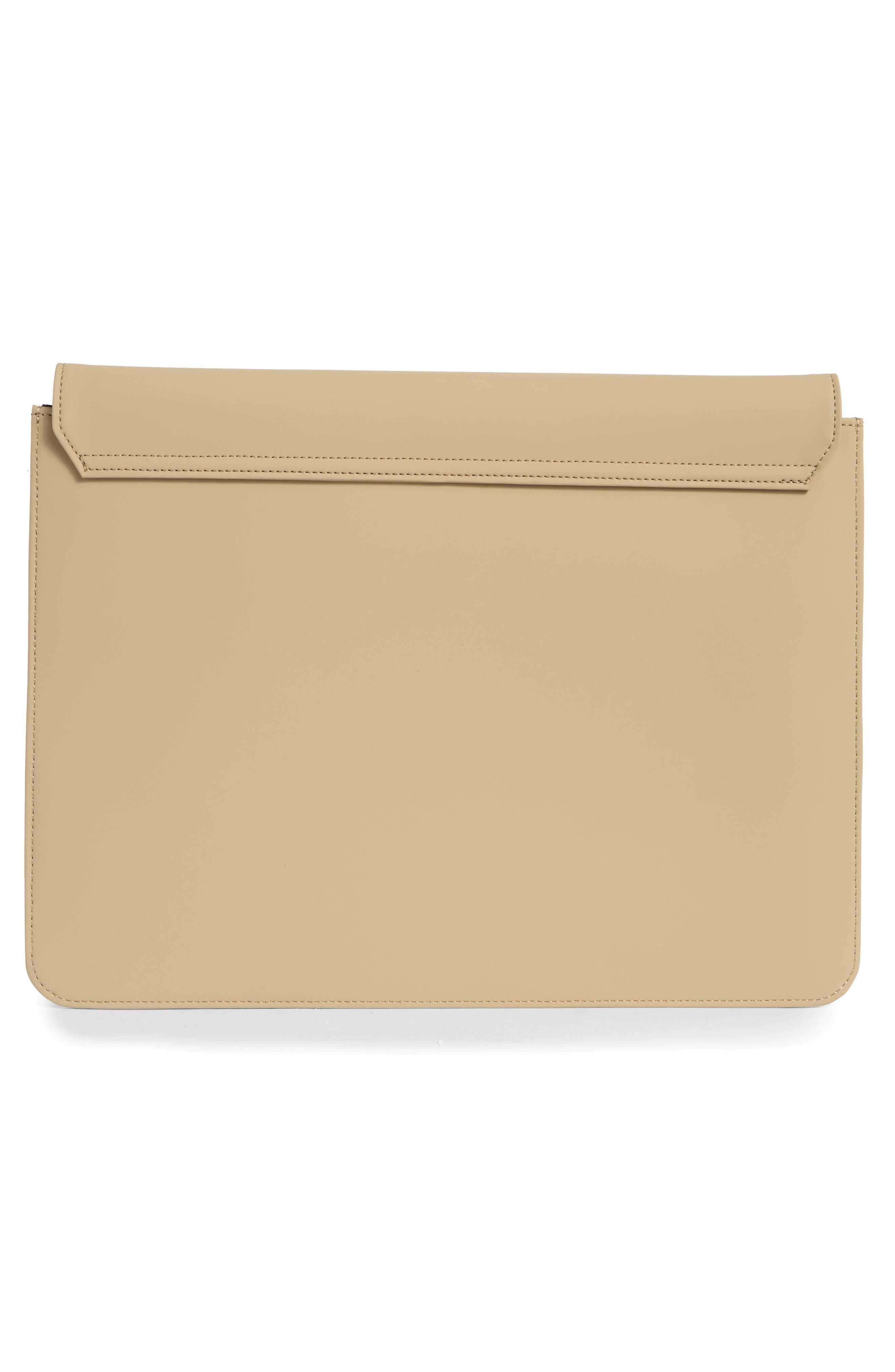 Rains Large Faux Leather Portfolio Laptop Sleeve, Alternate, color, 