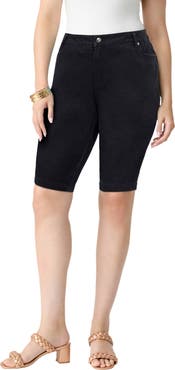 Roaman's Plus Size 24/7 Stretch Bermuda Short