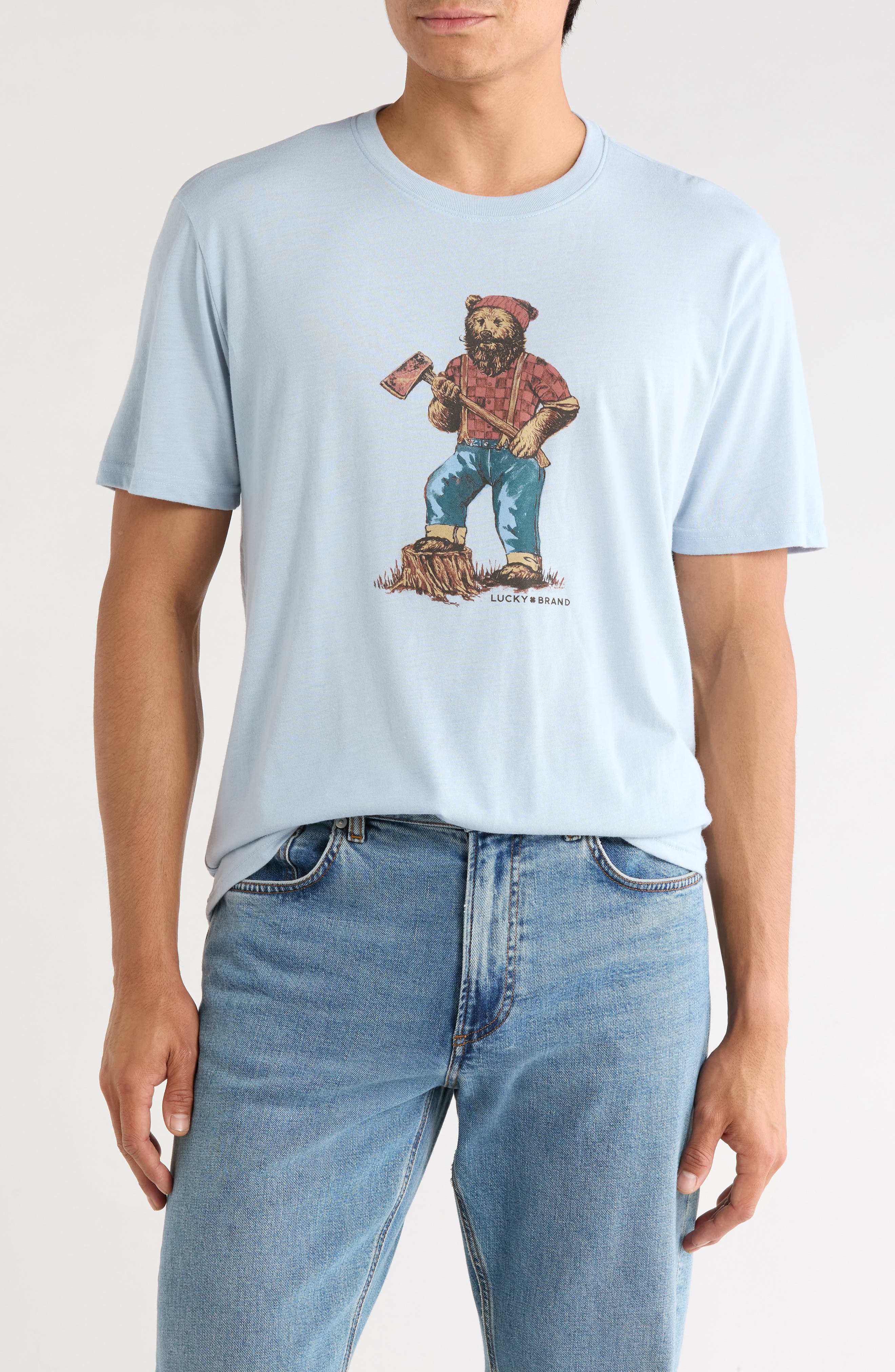Lumbear Jack Graphic T-Shirt