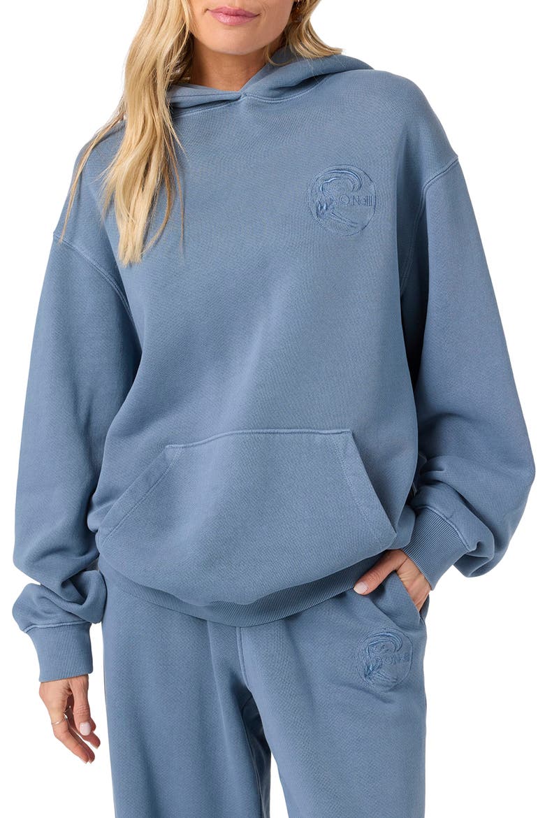 OG Circle Surfer Oversize Hoodie, Main, color, BLUE FUSION