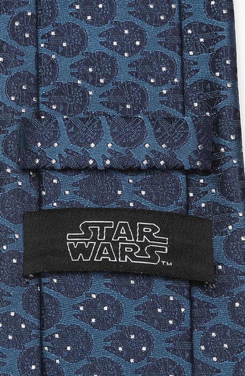 Cufflinks, Inc. Star Wars<sup>™</sup> - Millennium Falcon Dot Silk Tie, Alternate, color, Blue