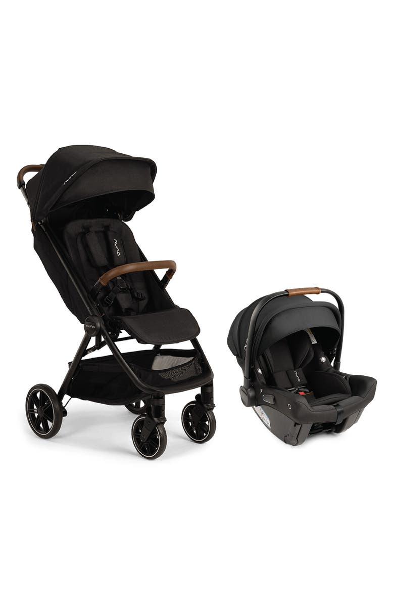 Nuna TRVL<sup>™</sup> LX + PIPA<sup>™</sup> urbn Stroller & Car Seat Travel System, Main, color, Caviar