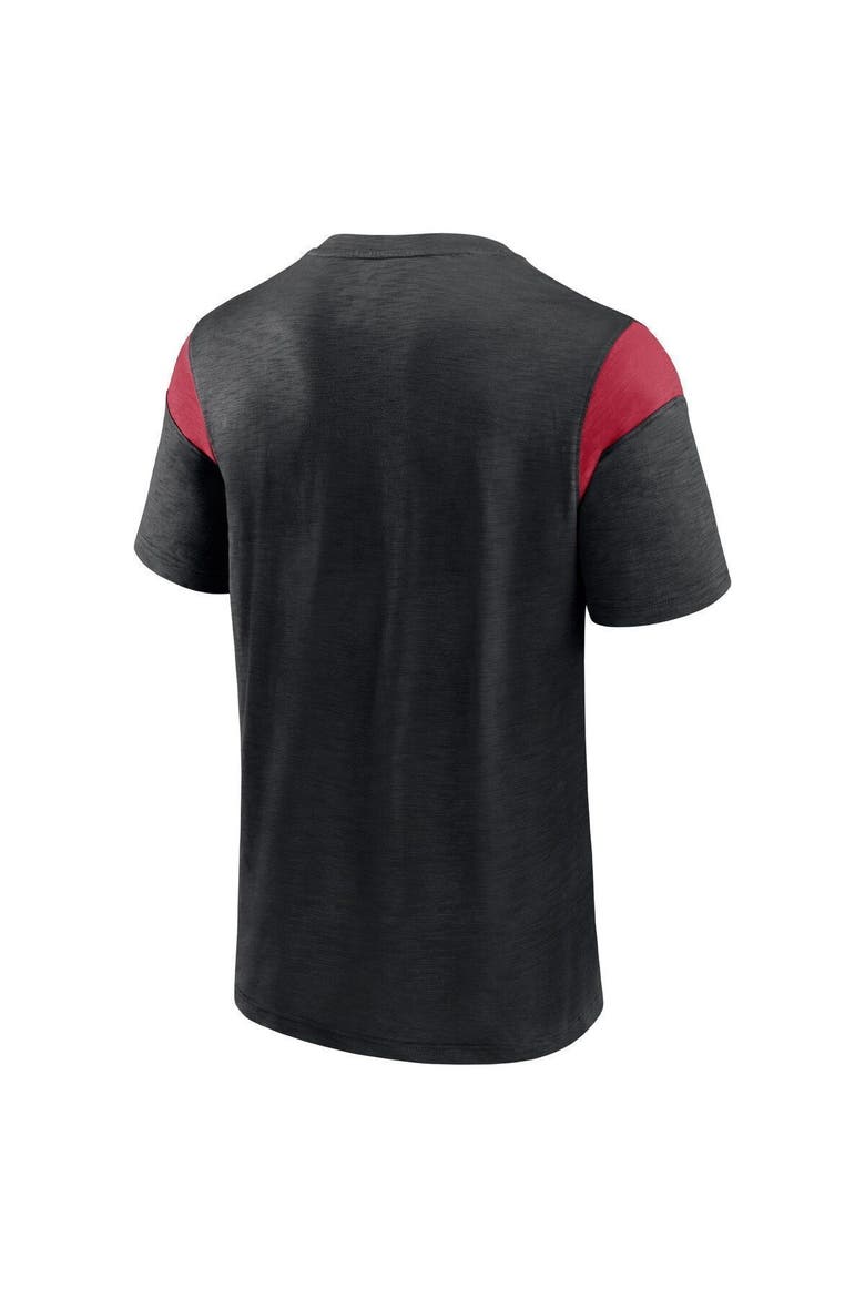 Men's Fanatics Branded Black Atlanta Falcons Home Stretch Team T-Shirt, Alternate, color, Black