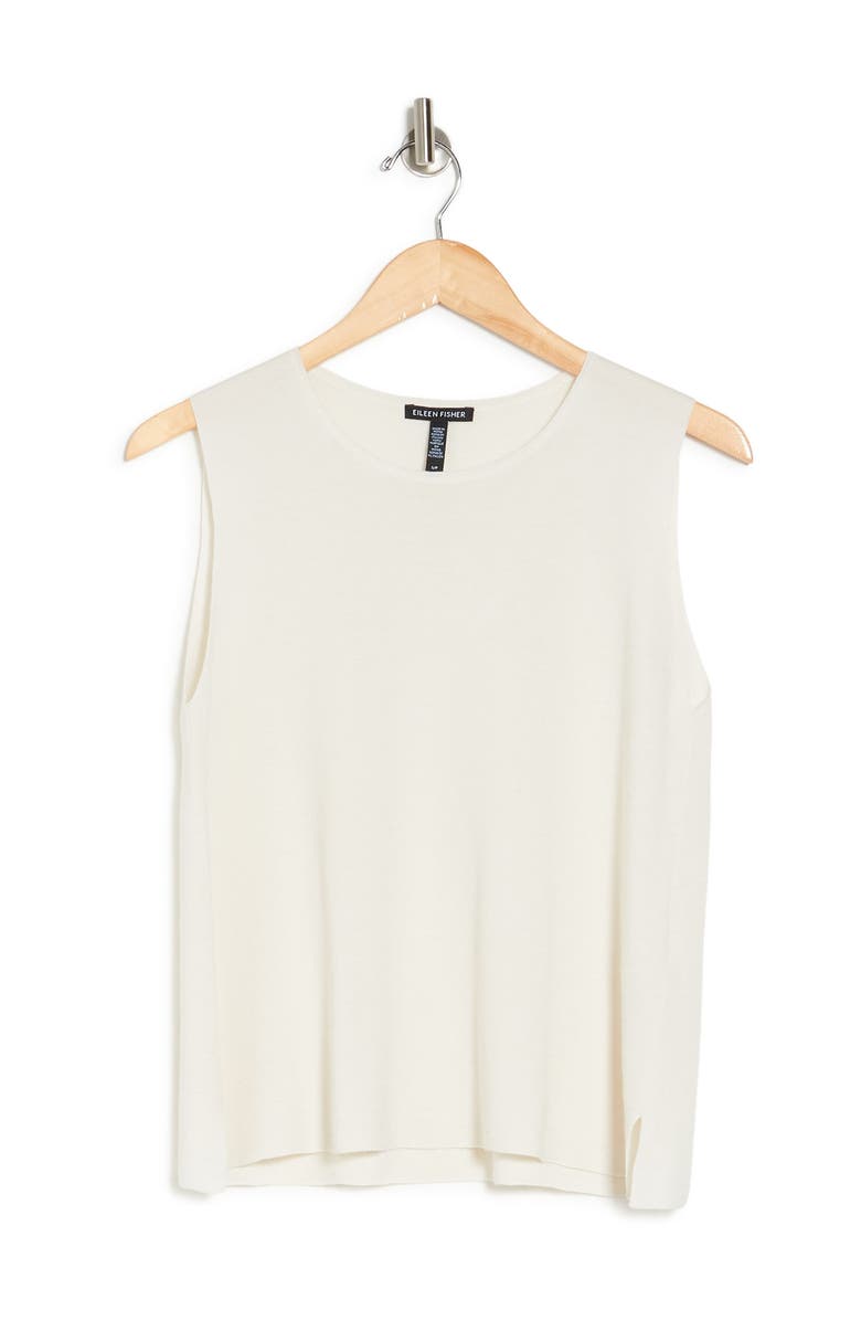 Eileen Fisher Crewneck Shell, Alternate, color,