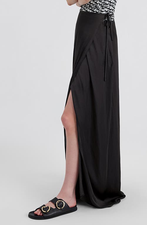SOLID & STRIPED SOLID & STRIPED THE LEAU WRAP MAXI SKIRT