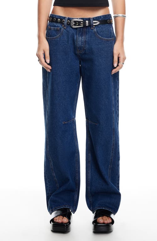 LIONESS LIONESS RENACIDA LOW RISE WIDE LEG JEANS 