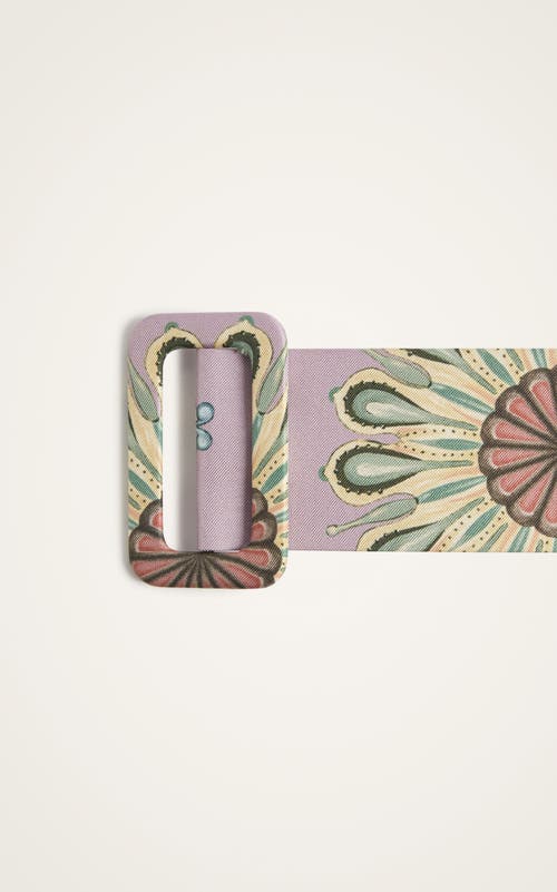 La Doublej Medium Belt In Purple