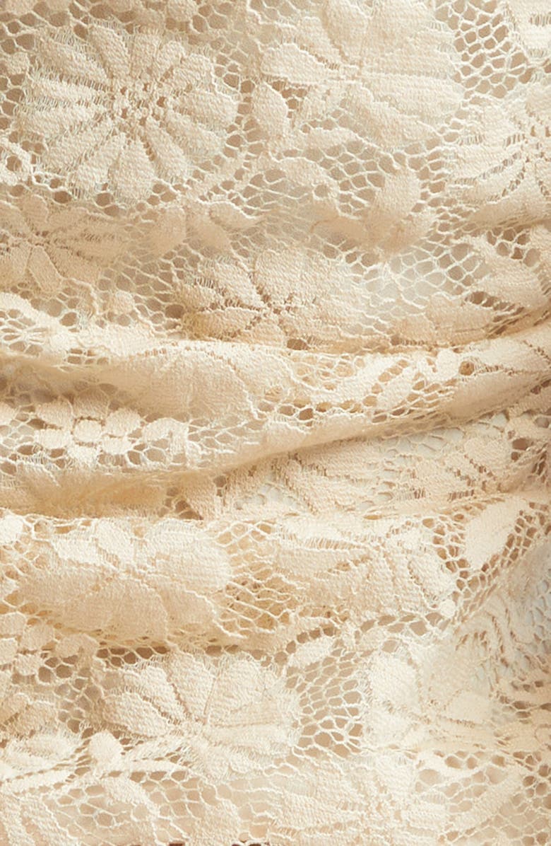 A.L.C. Astrid Lace Ruffle Top, Alternate, color, Crema Dolce