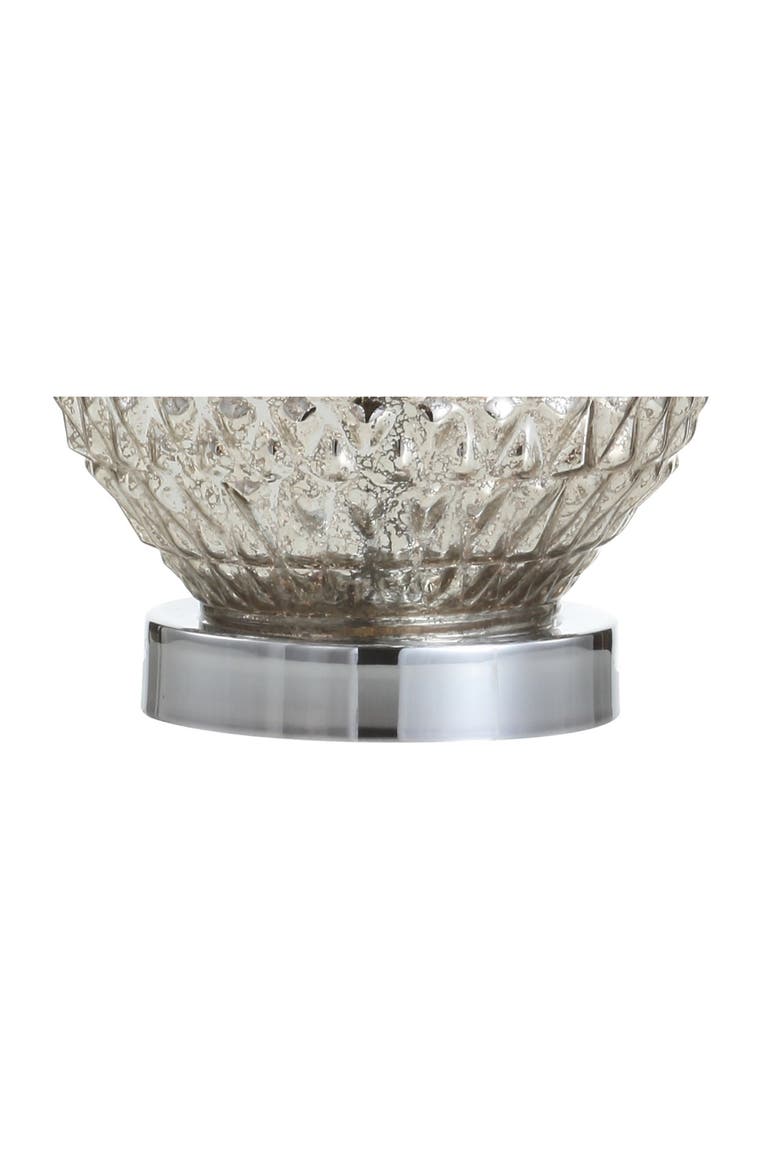 Krister Glass/Metal LED Table Lamp, Alternate, color, Silver