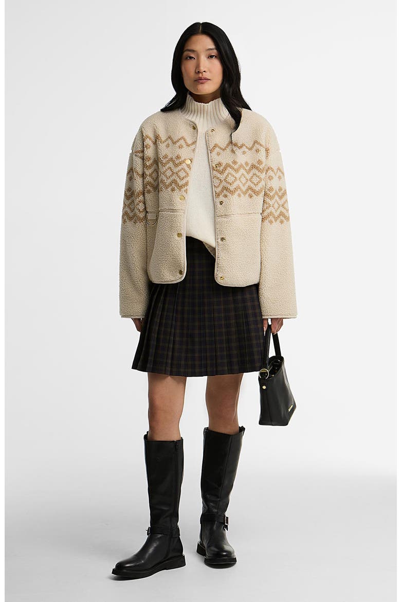 Ferrisdale Fleece Jacket, Alternate, color, IVORY MULTI