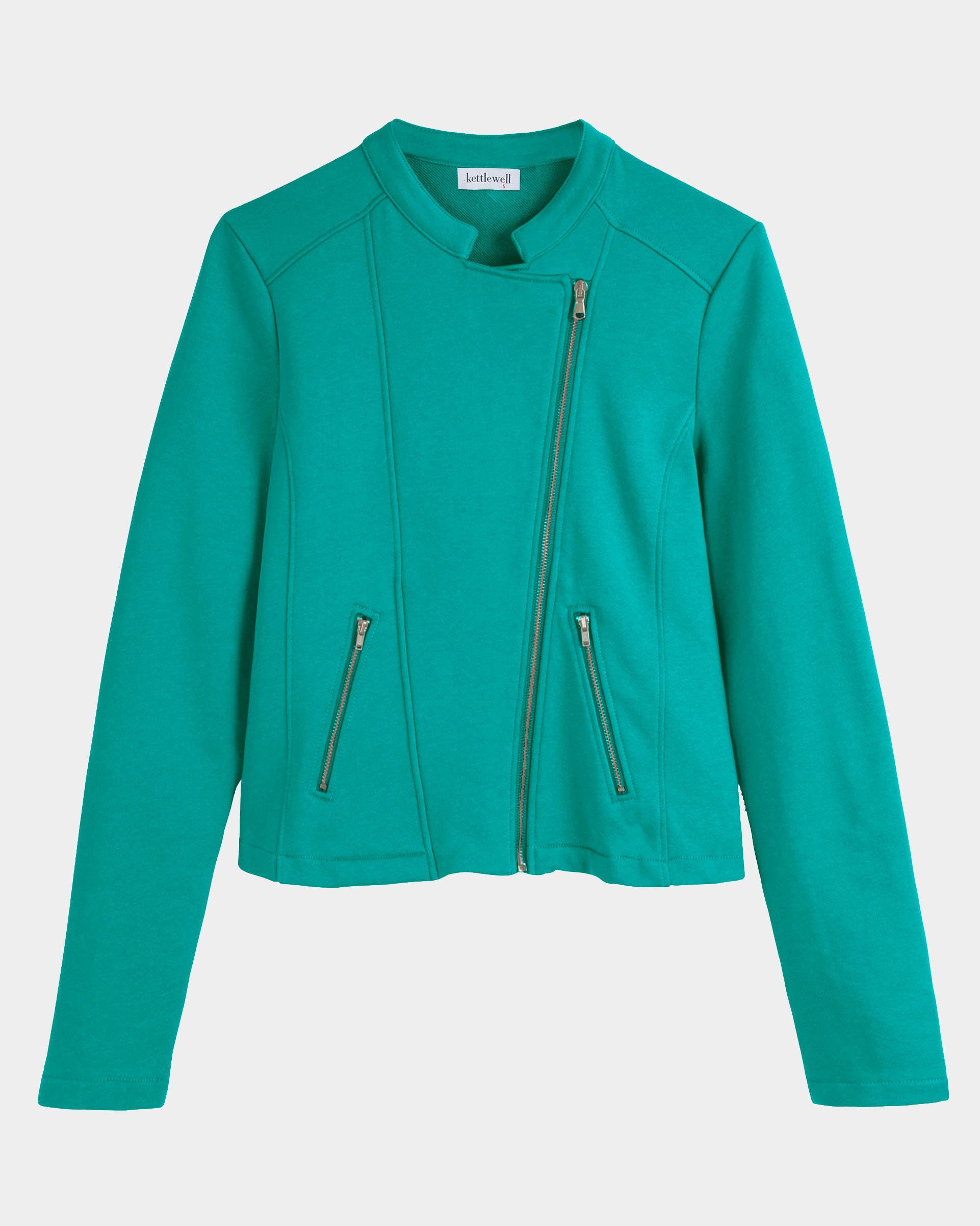 Sculpted Biker Jacket - image 2