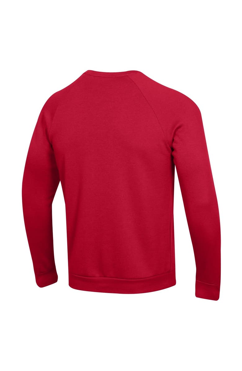 Under Armour Men's Under Armour Red Maryland Terrapins Script All Day Pullover Sweatshirt, Alternate, color, 